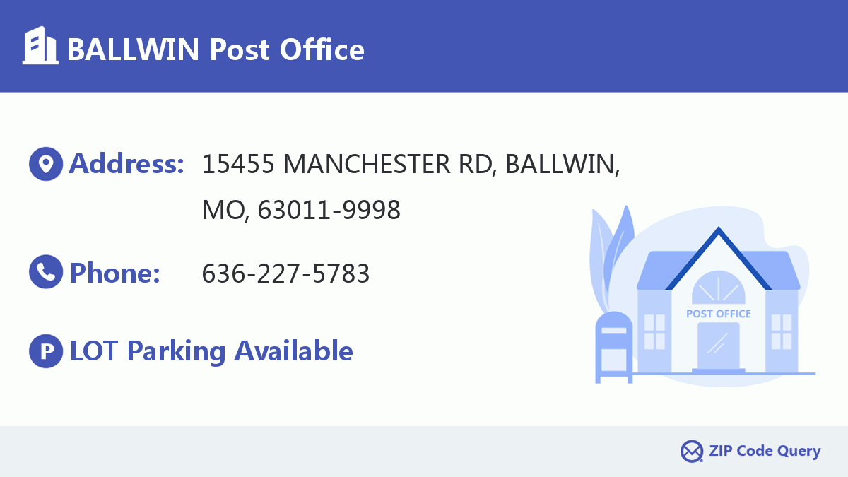Post Office:BALLWIN