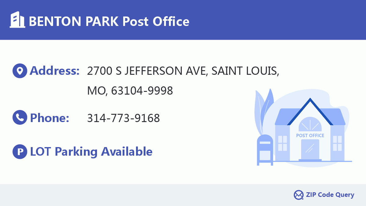 Post Office:BENTON PARK