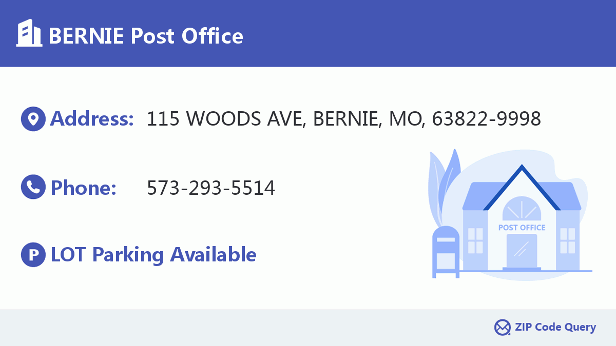 Post Office:BERNIE