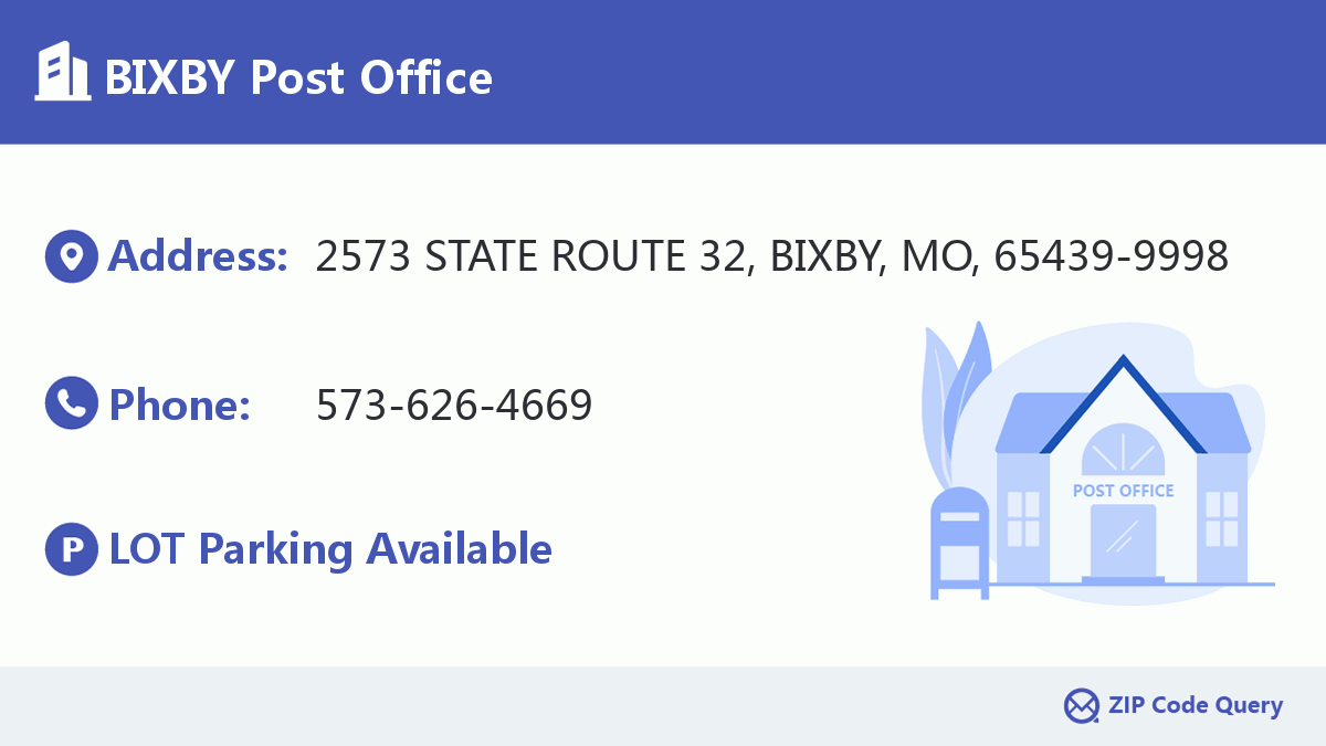 Post Office:BIXBY