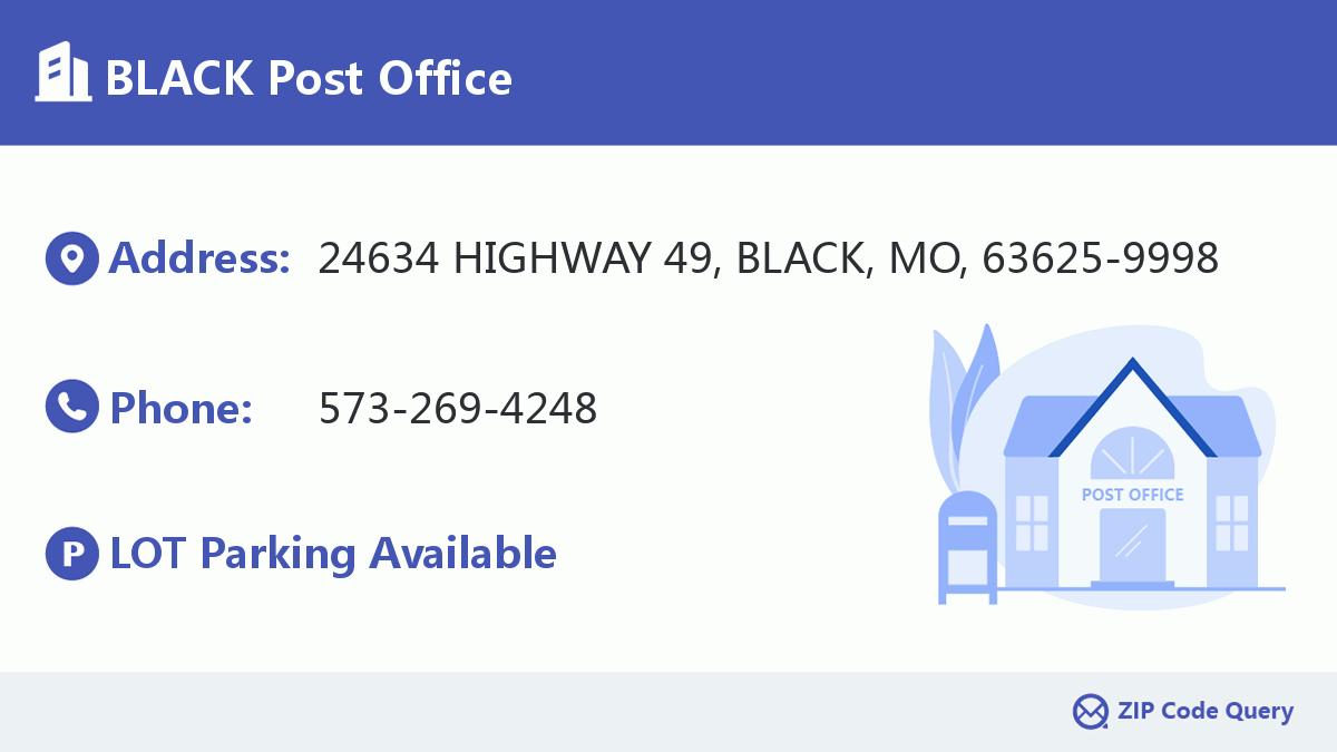 Post Office:BLACK