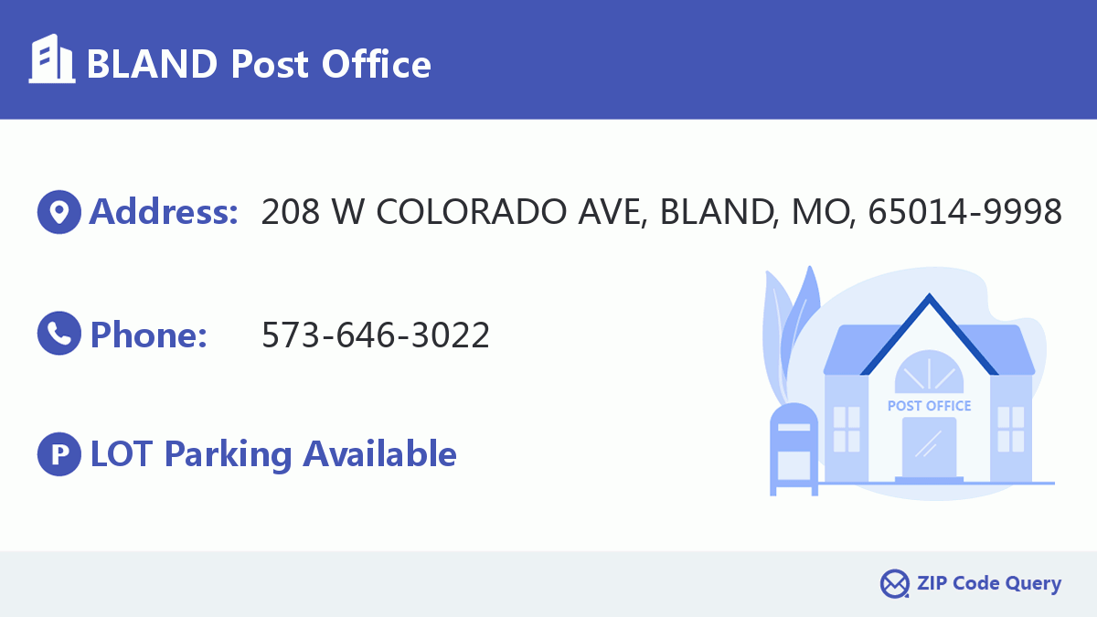 Post Office:BLAND
