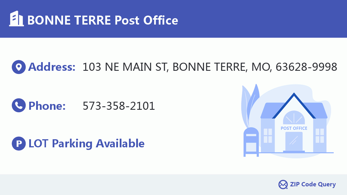 Post Office:BONNE TERRE