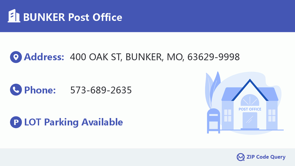 Post Office:BUNKER