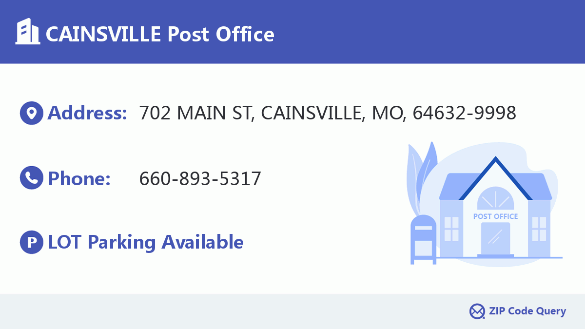 Post Office:CAINSVILLE
