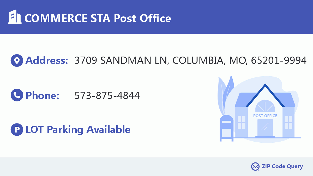 Post Office:COMMERCE STA