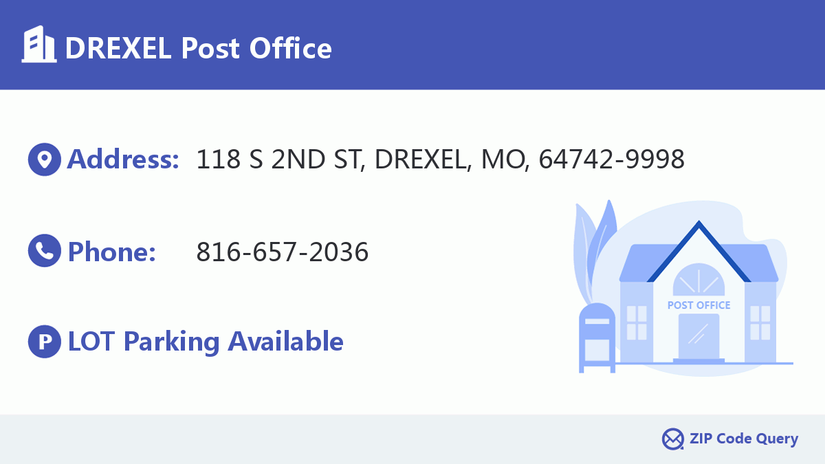 Post Office:DREXEL