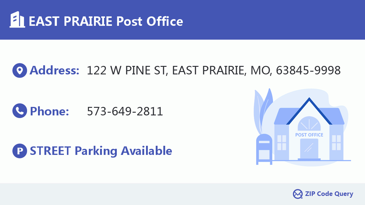 Post Office:EAST PRAIRIE