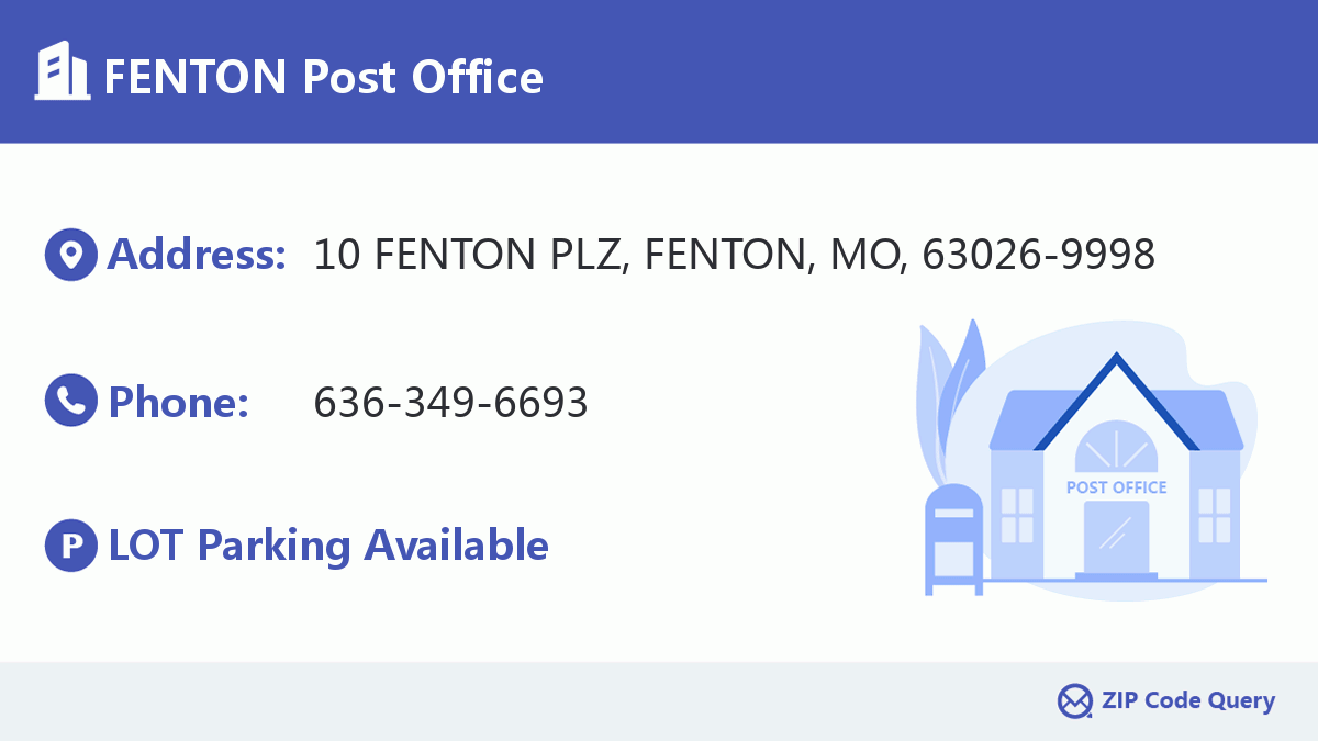 Post Office:FENTON