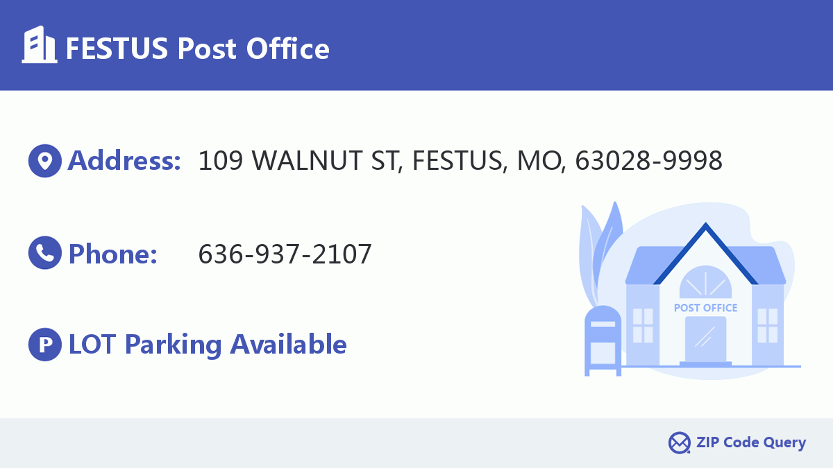 Post Office:FESTUS