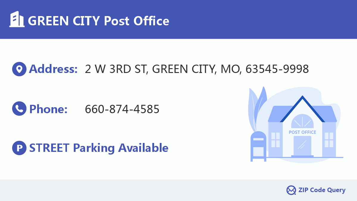 Post Office:GREEN CITY