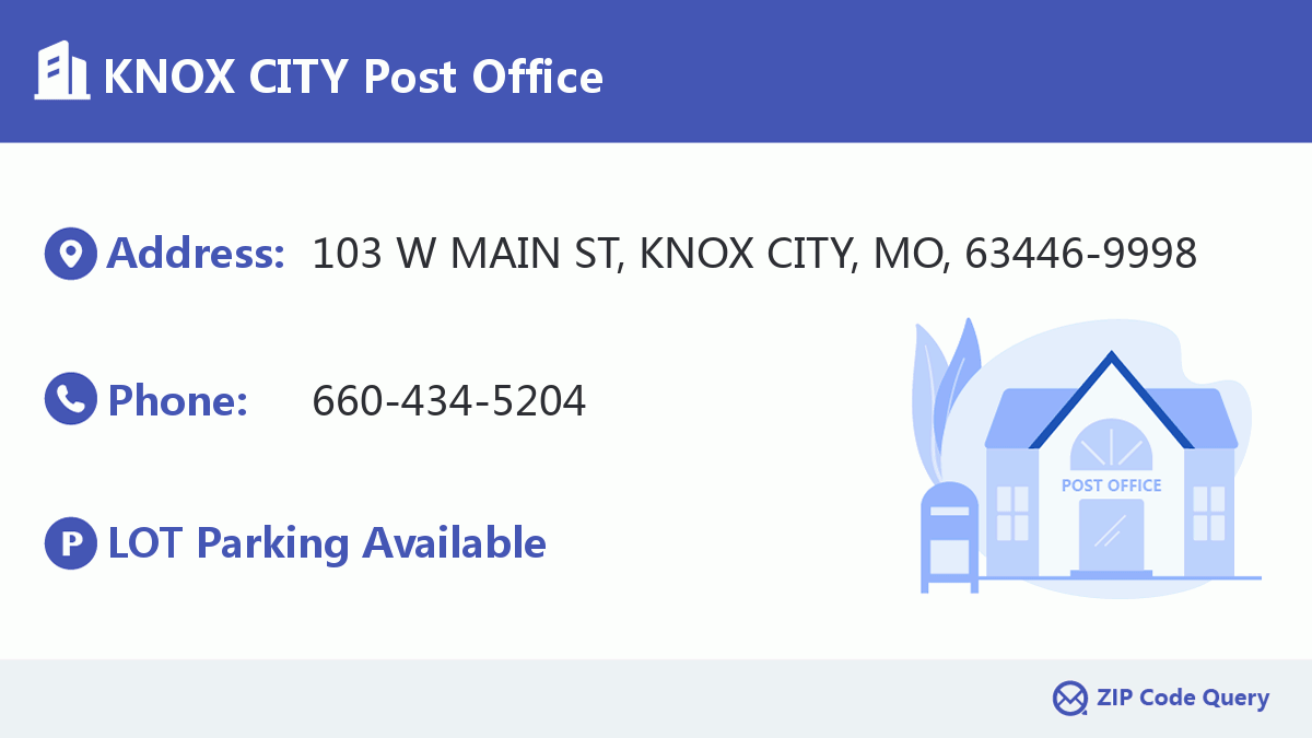 Post Office:KNOX CITY