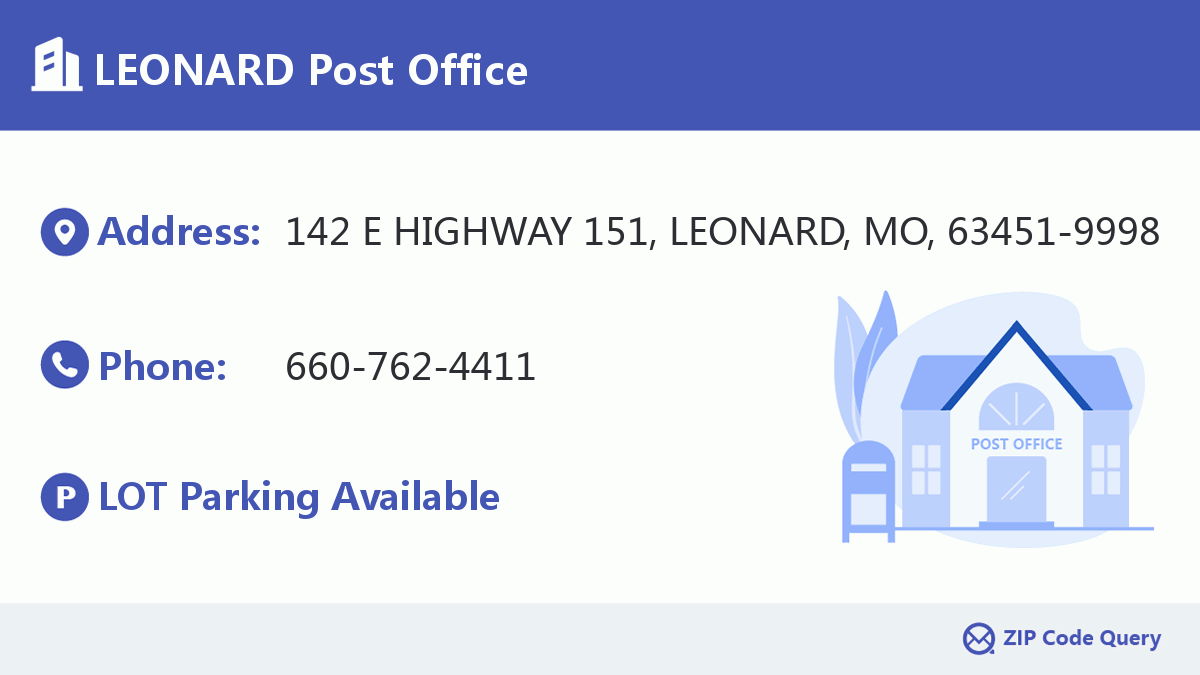Post Office:LEONARD