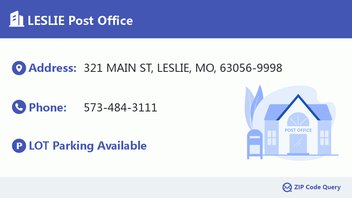 Post Office:LESLIE