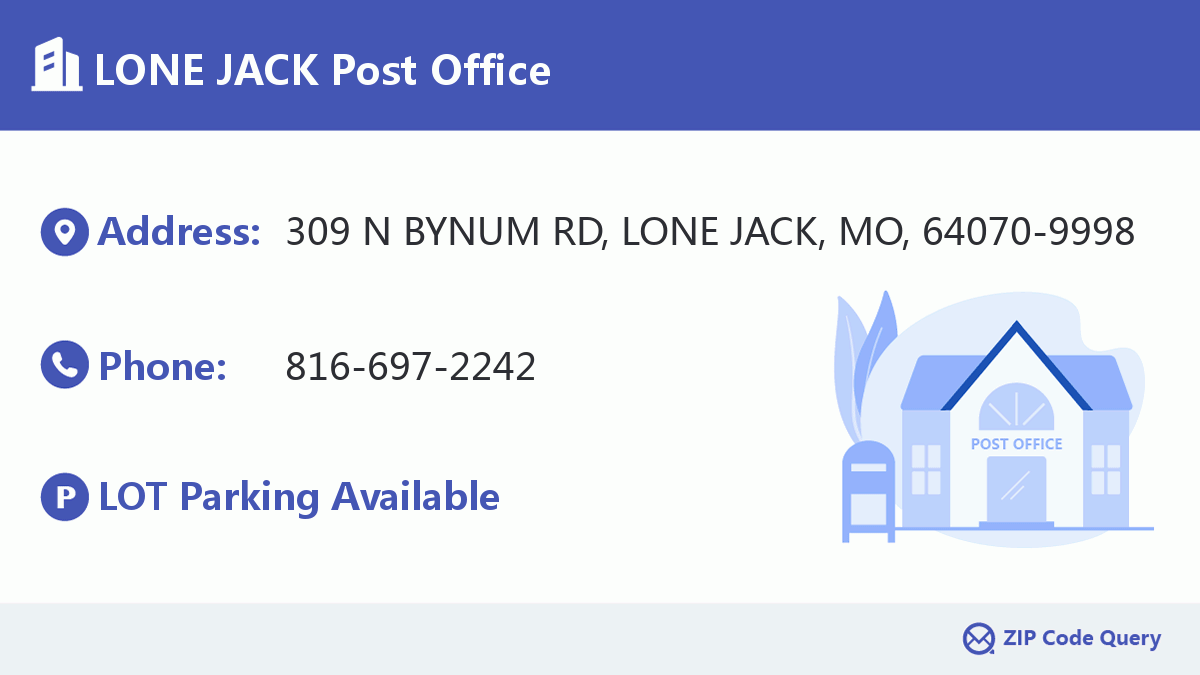 Post Office:LONE JACK