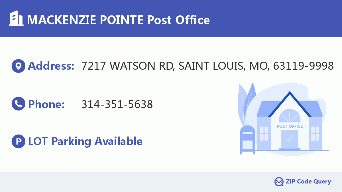 Post Office:MACKENZIE POINTE