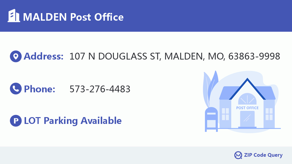 Post Office:MALDEN