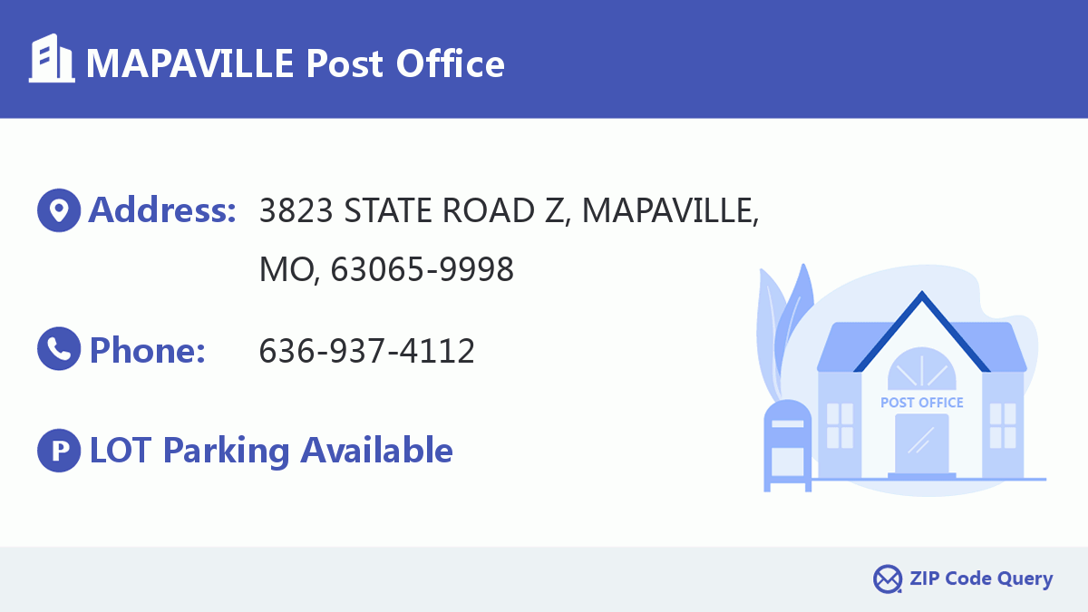 Post Office:MAPAVILLE