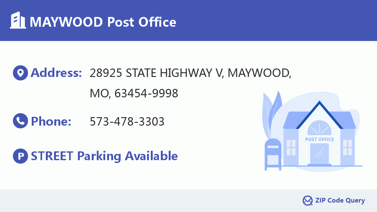 Post Office:MAYWOOD