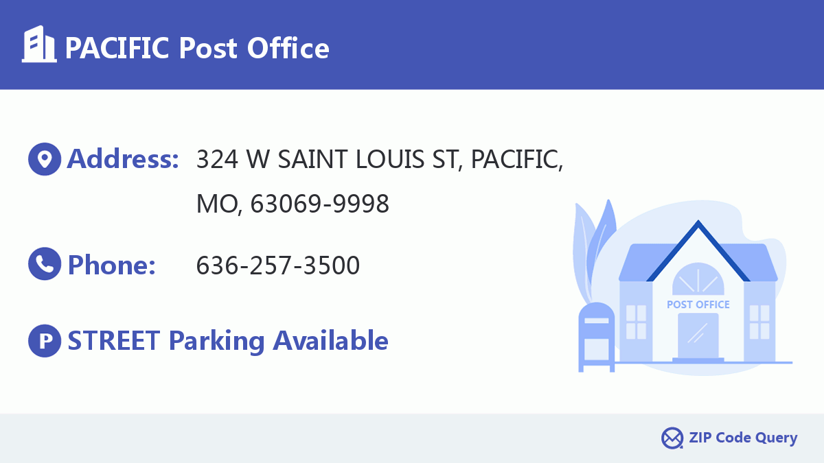 Post Office:PACIFIC