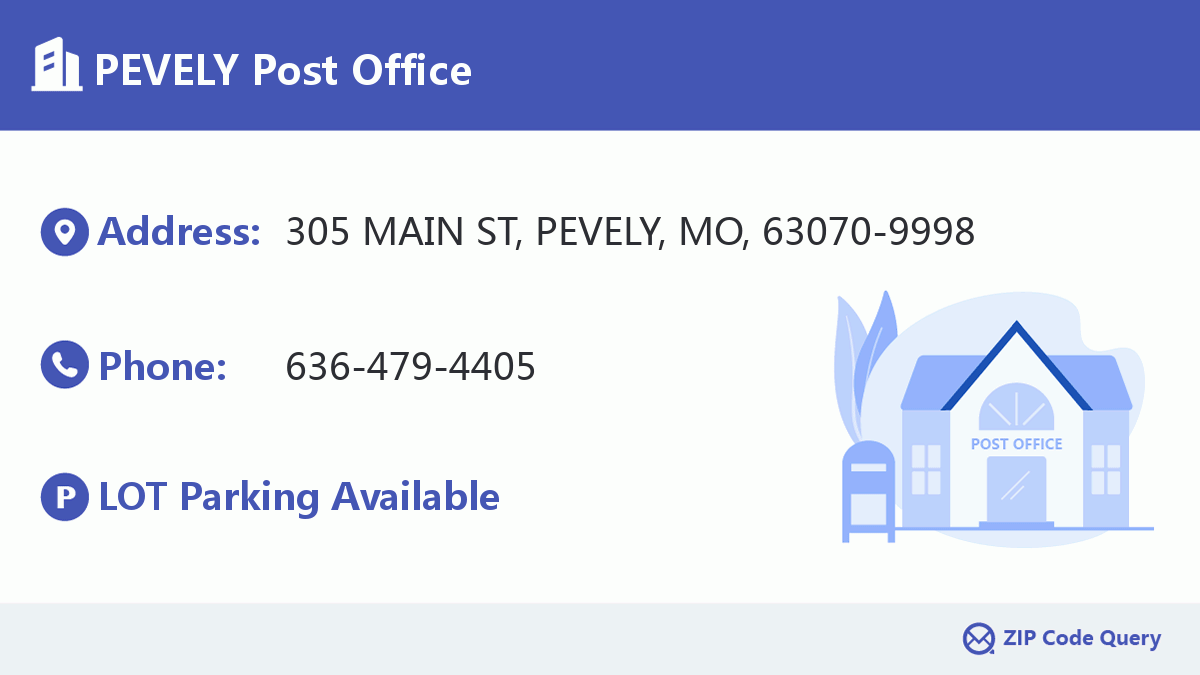 Post Office:PEVELY
