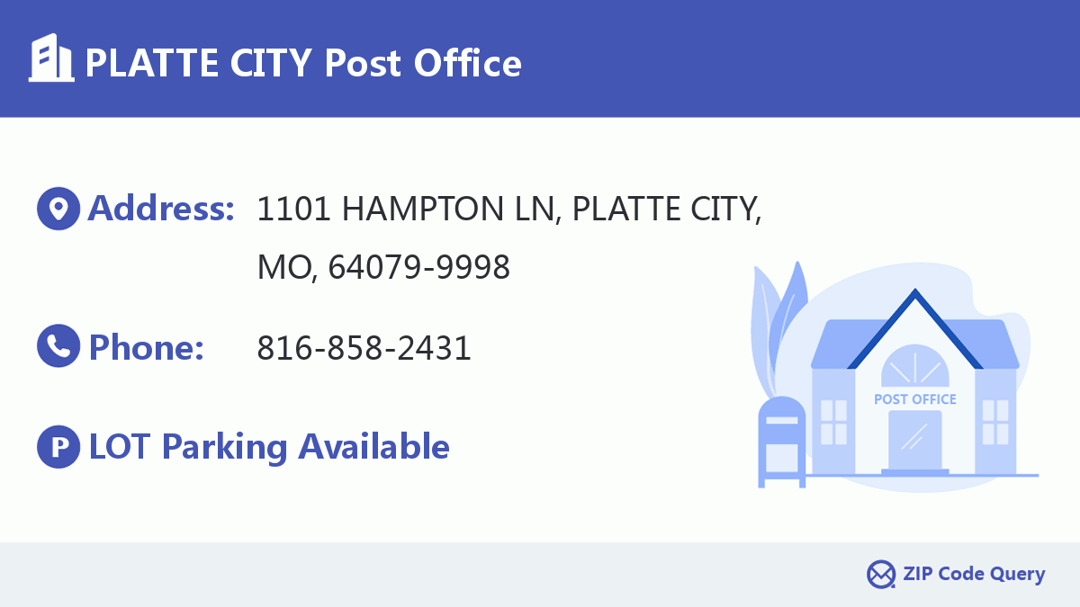 Post Office:PLATTE CITY