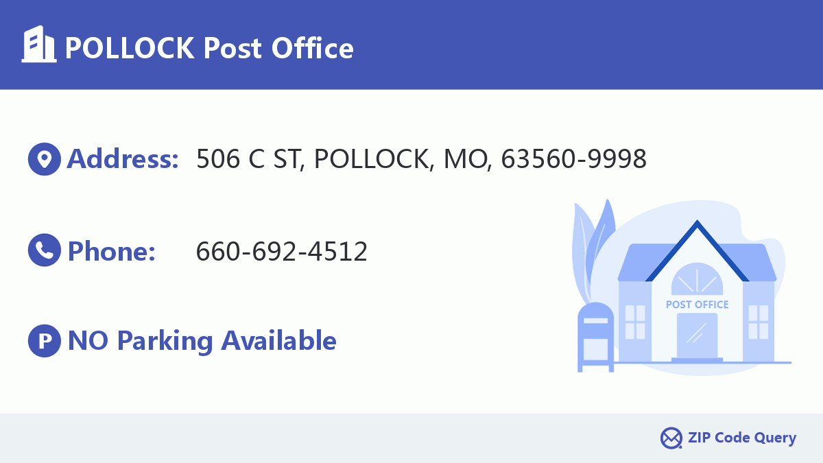 Post Office:POLLOCK