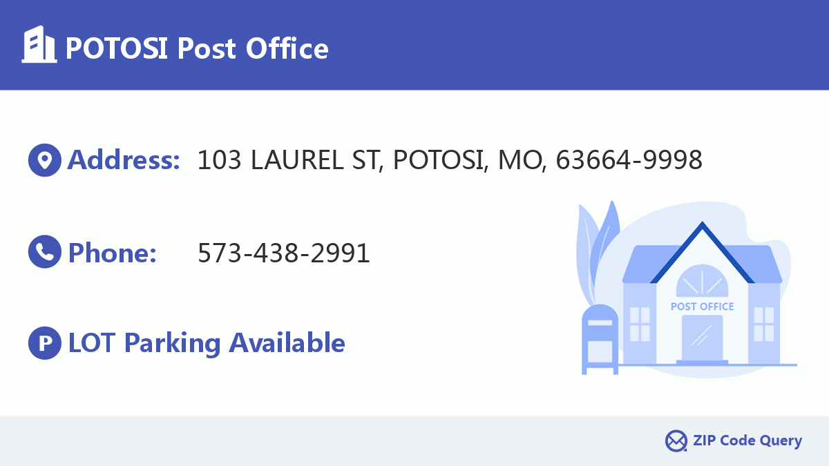 Post Office:POTOSI