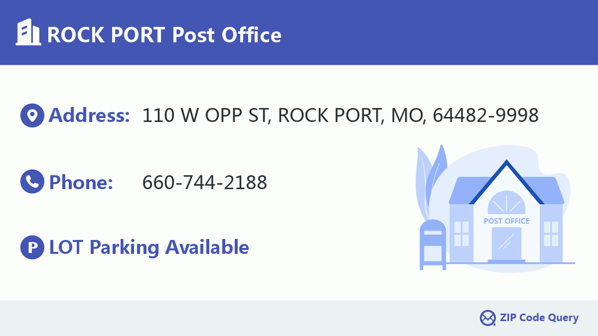 Post Office:ROCK PORT