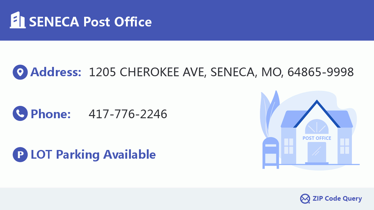 Post Office:SENECA