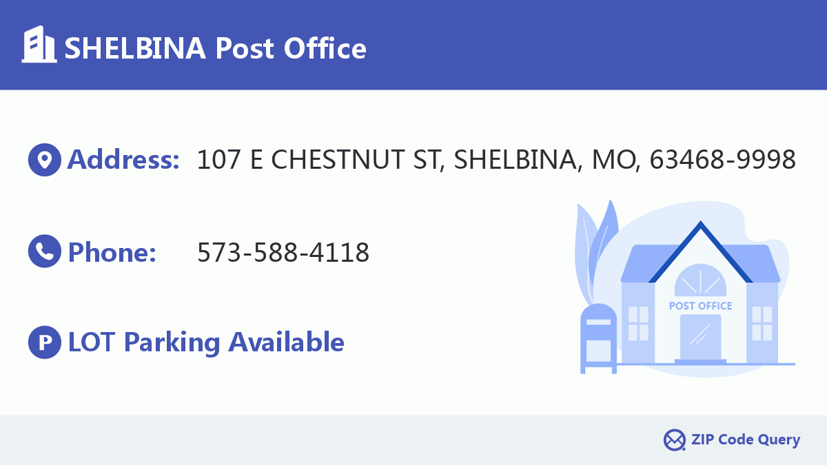 Post Office:SHELBINA