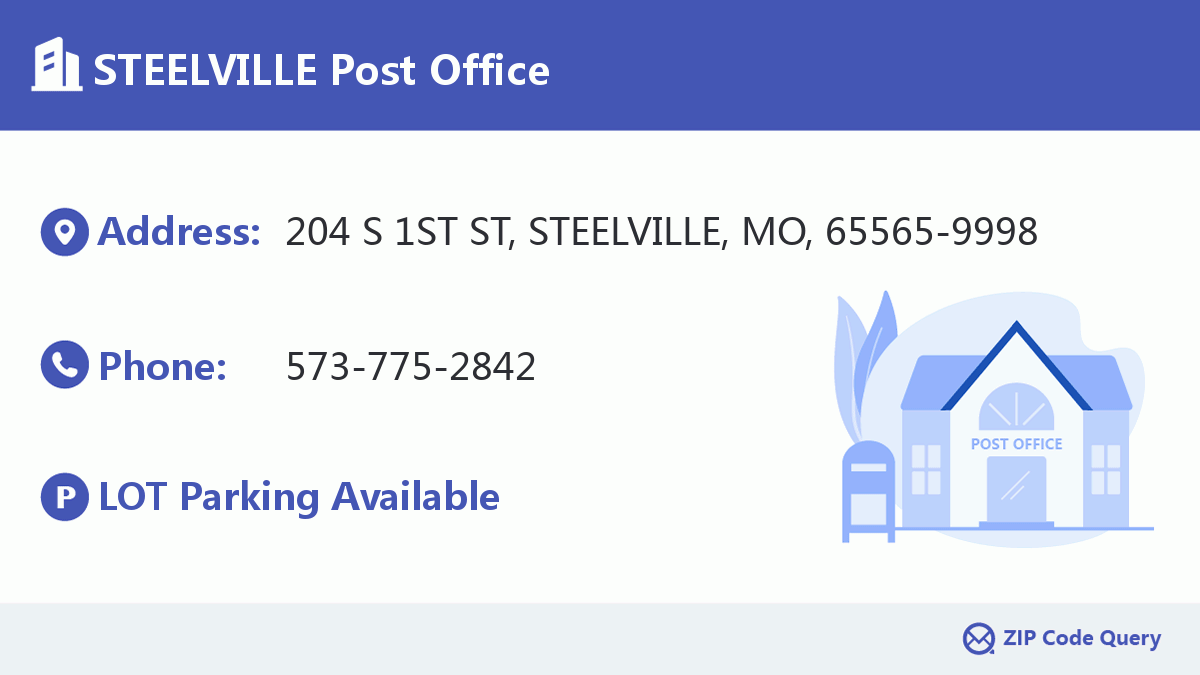 Post Office:STEELVILLE