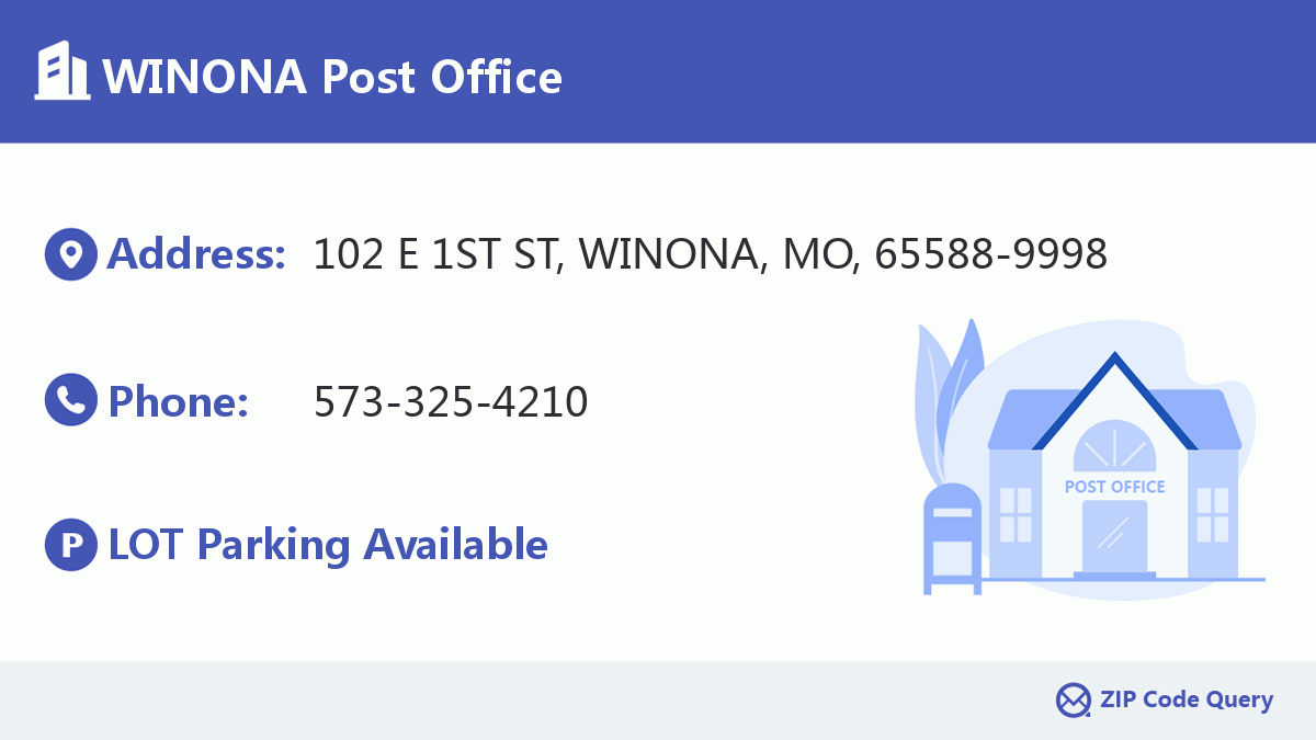 Post Office:WINONA
